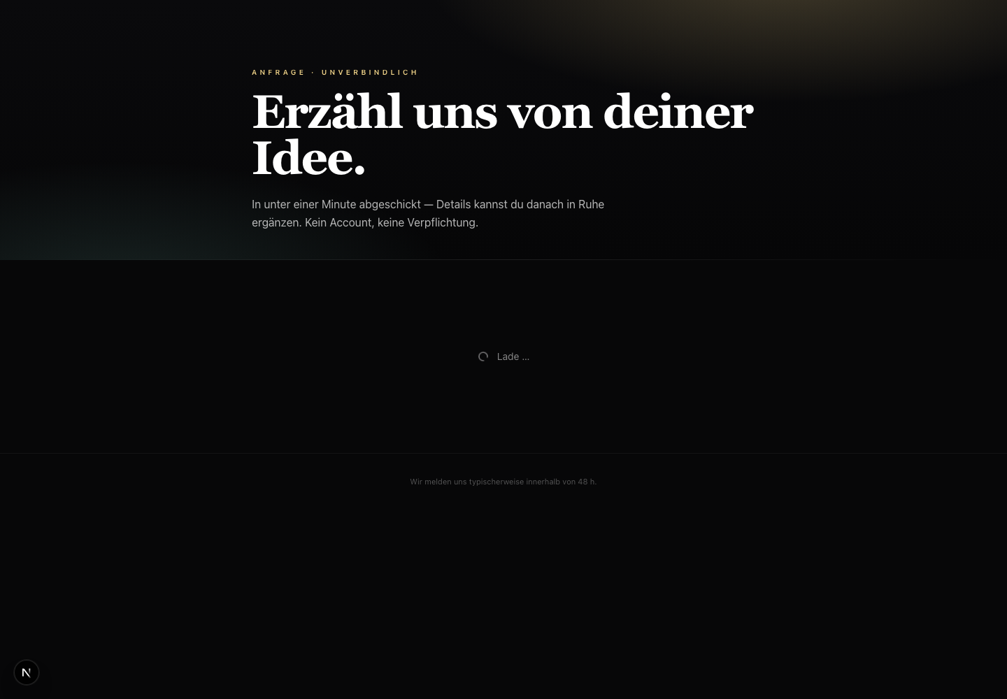 Öffentliches StudioLink Anfrageformular