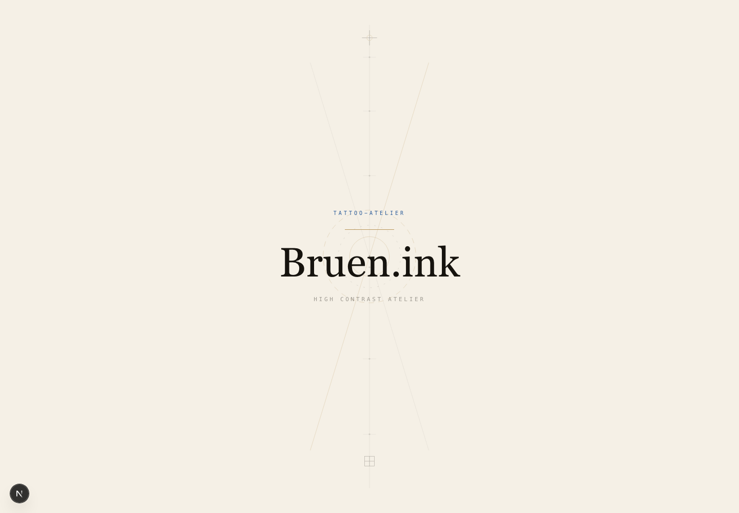 Bruen.ink als sekundäres Beispiel für einen Artist-Direktkanal